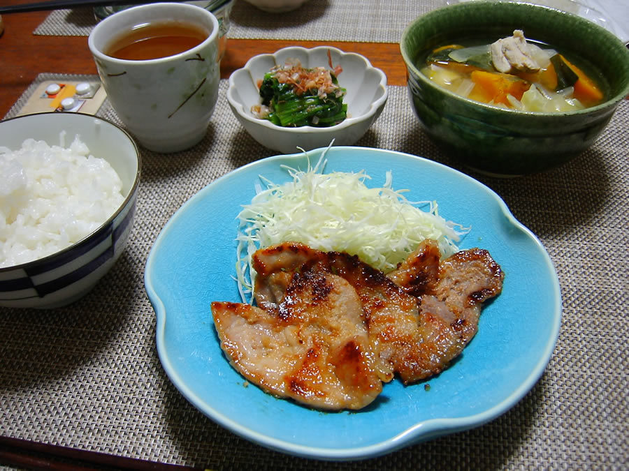 豚肉の味噌ステーキ