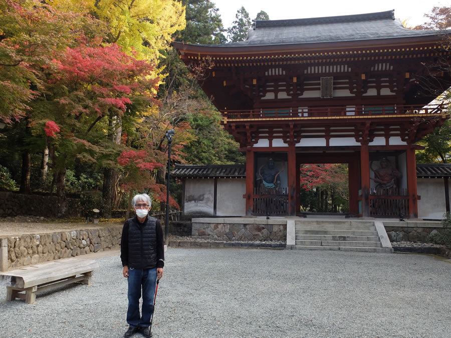 紅葉の室生寺