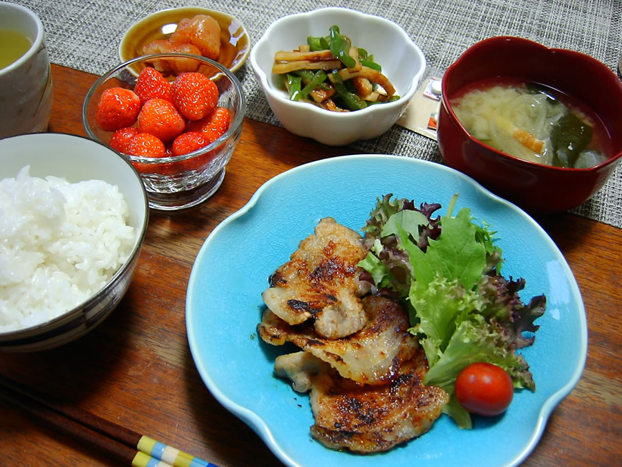 豚肉の味噌ステーキ