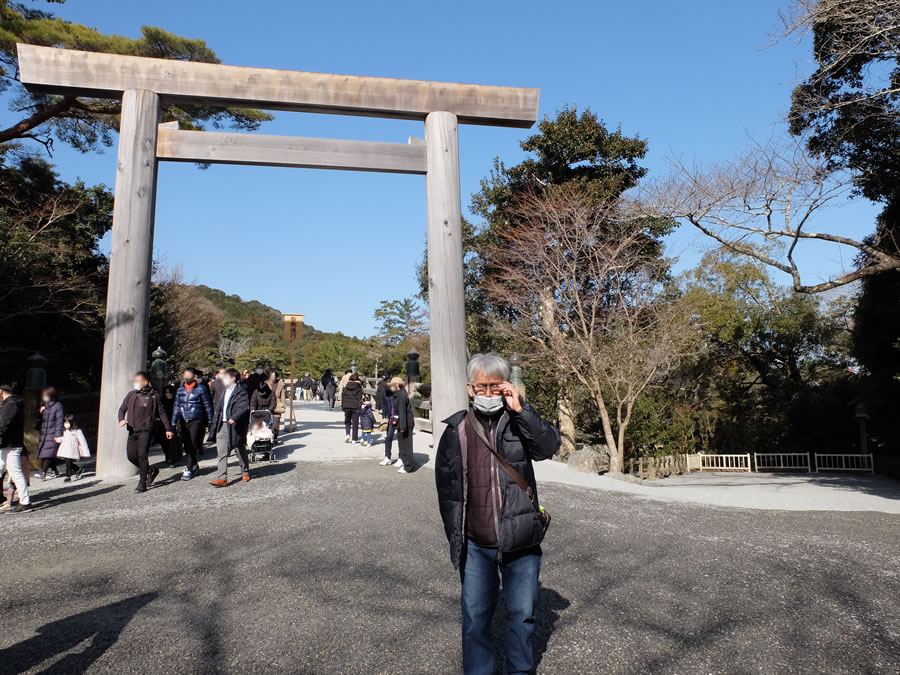 伊勢神宮外宮参拝