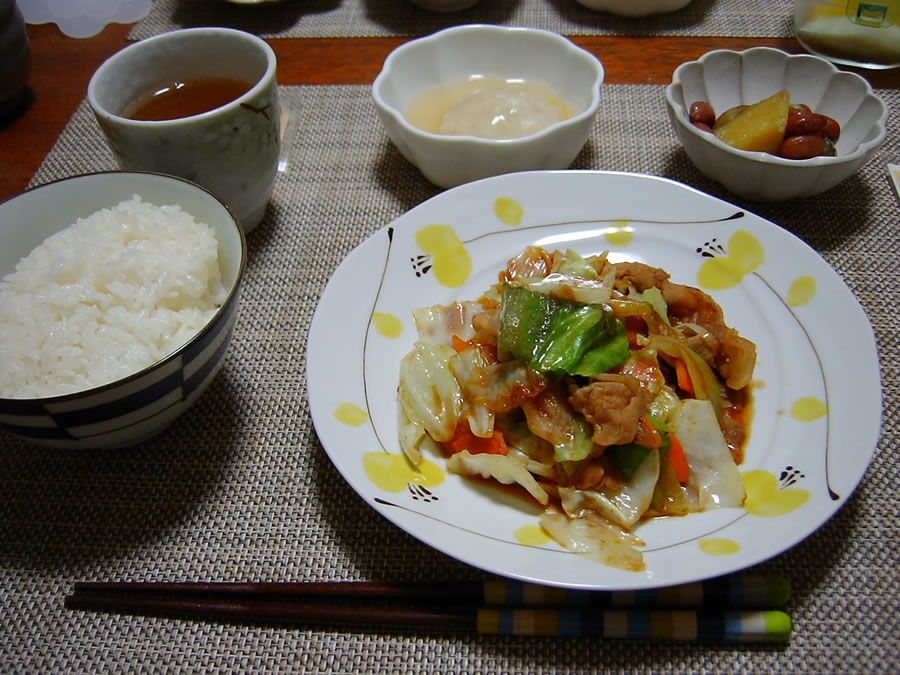 シャキシャキ！キャベツの回鍋肉