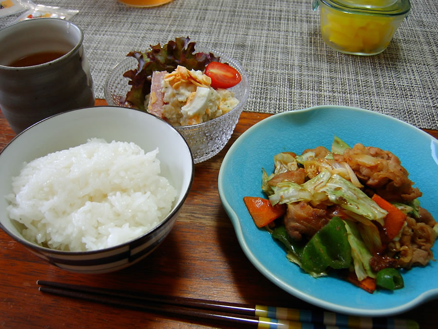 シャキシャキキャベツの回鍋肉