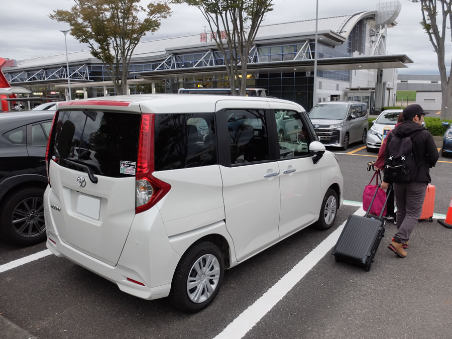 福島空港レンタカー返却