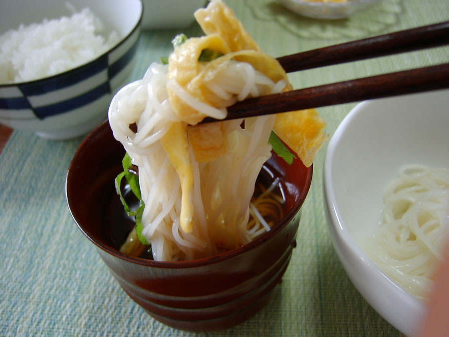 冷やしそうめん