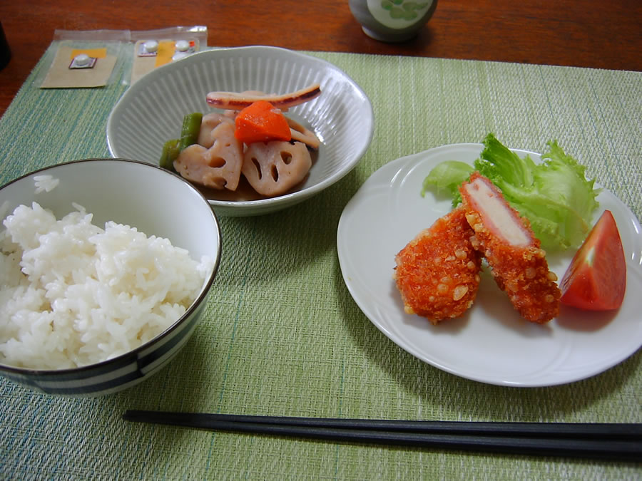 鶏肉のささ身のフライ