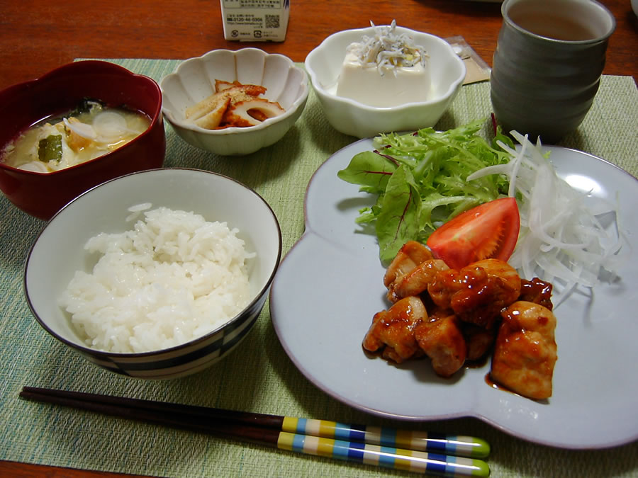 鶏肉の山賊焼き