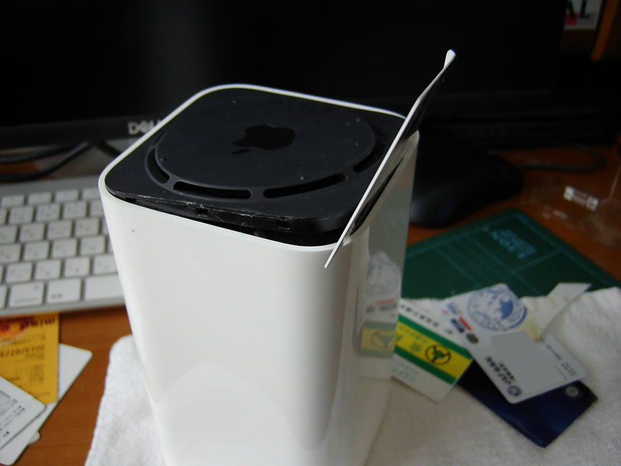 AirMac Time Capsuleを分解