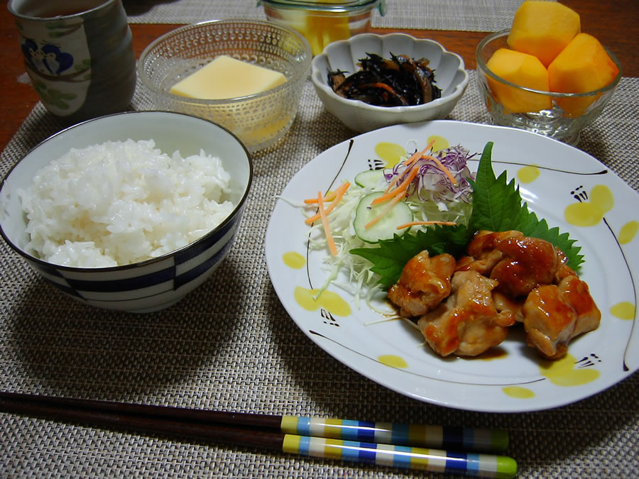 鶏肉の照り焼き