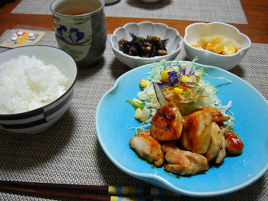 鶏肉の照り焼き