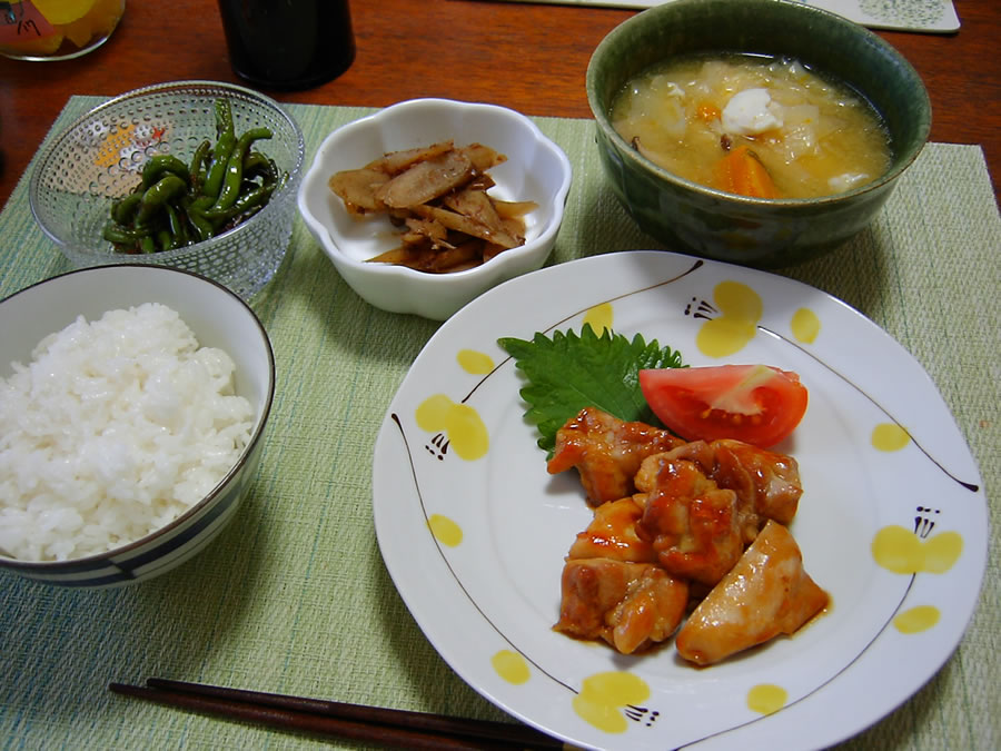 鶏肉の照り焼き