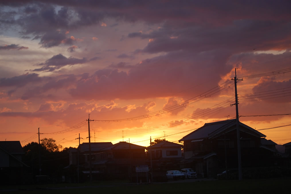 日没紫雲