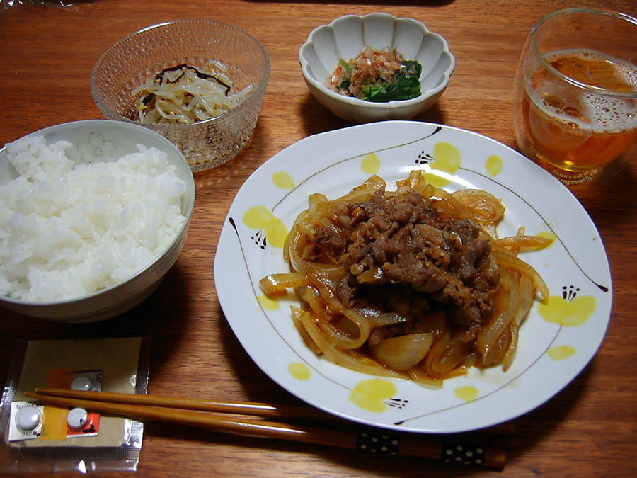 牛肉のバラ焼き