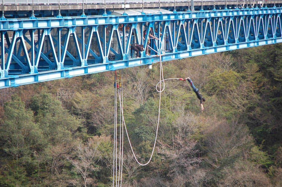 龍神大吊橋バンジージャンプ