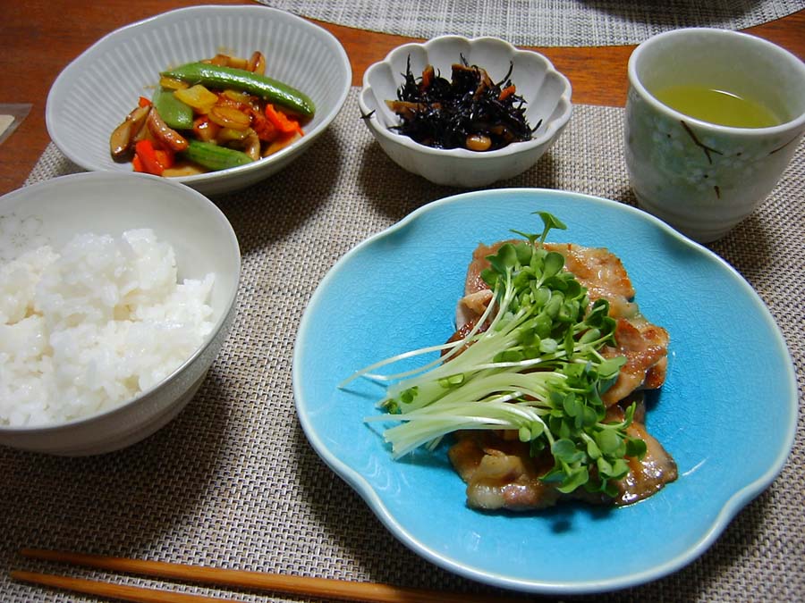 豚肉の生姜焼き