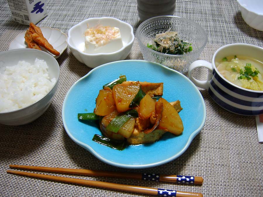 大根と豚バラのしょうが煮