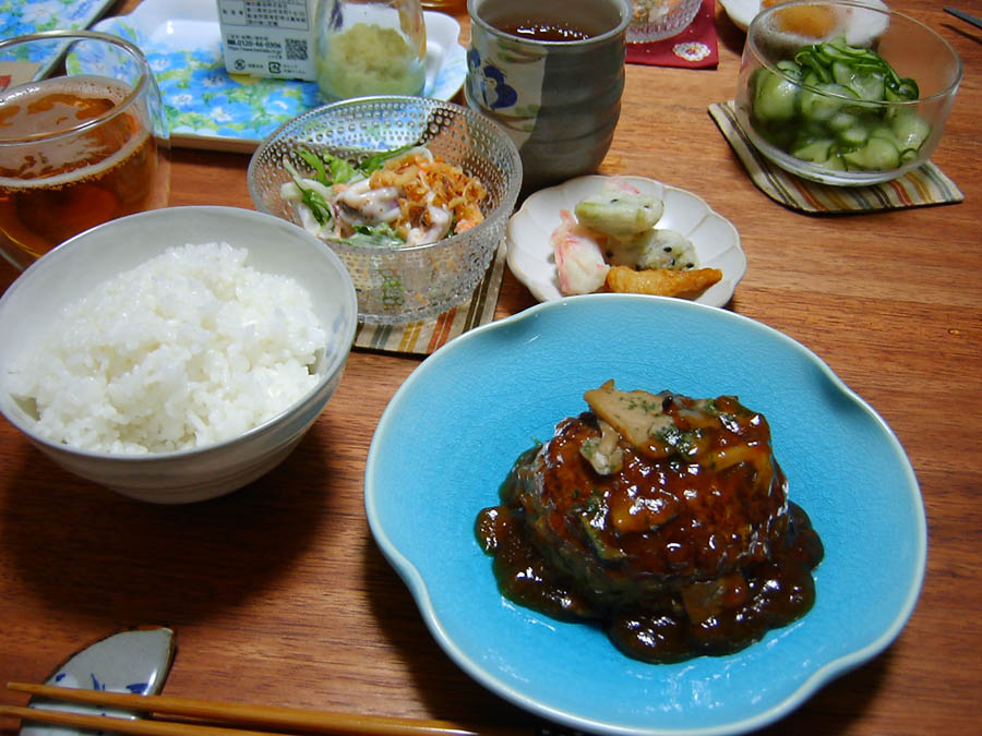 きのこハンバーグ