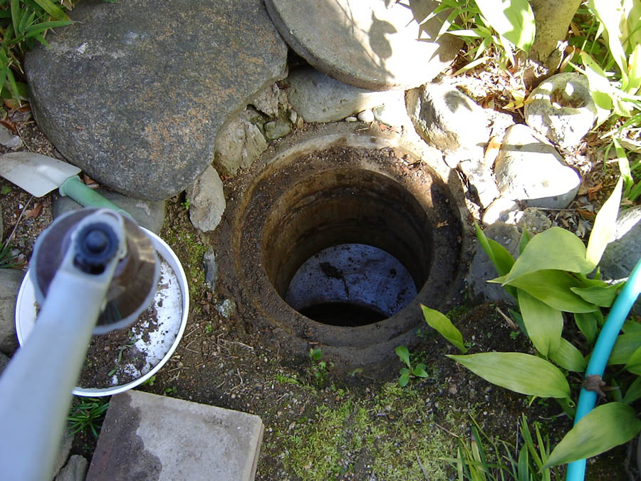 排水溝の点検と掃除