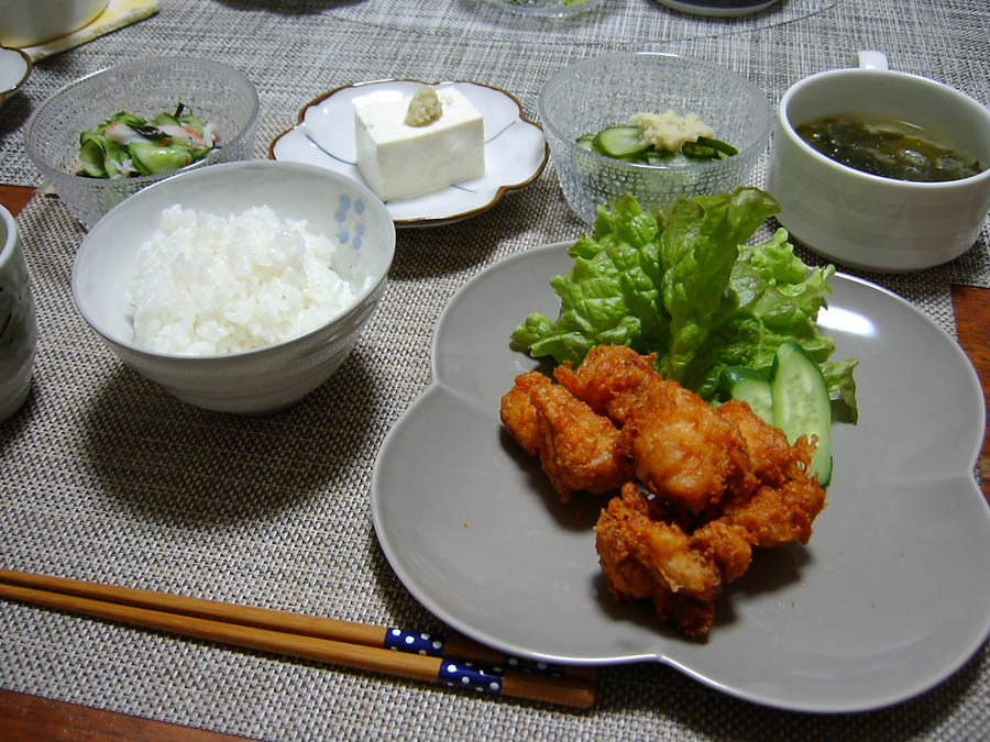 鶏肉の唐揚げ