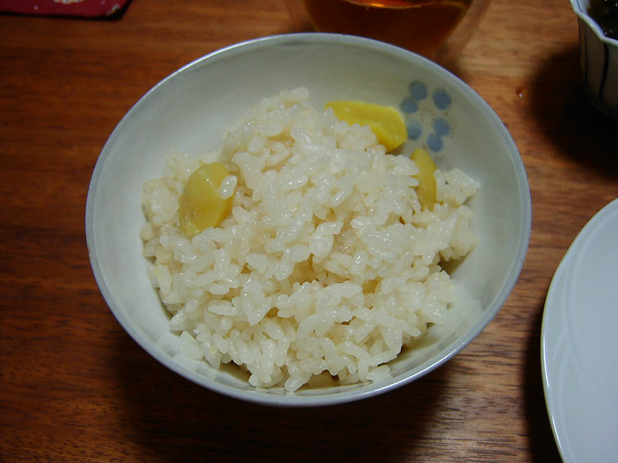 栗ご飯