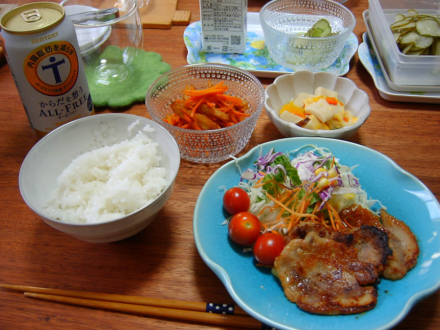 豚肉の味噌焼き