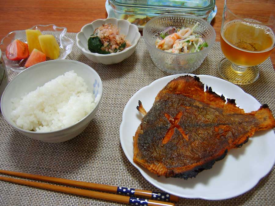 カレイの唐揚げ