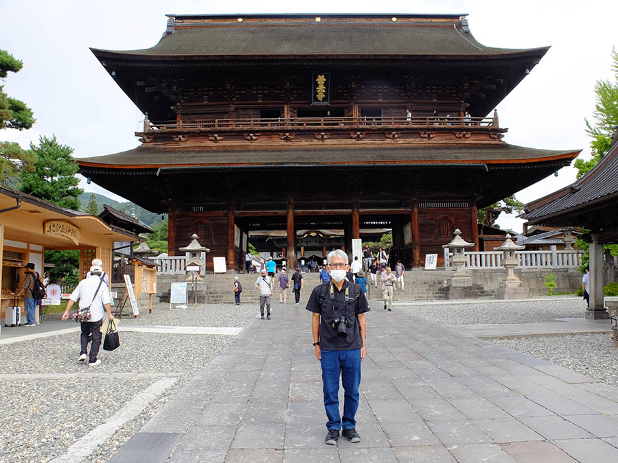 善光寺山門拝観回廊巡り