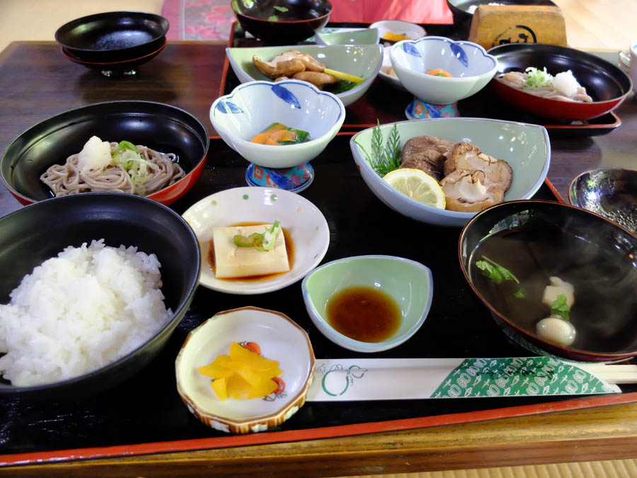 しいたけ定食