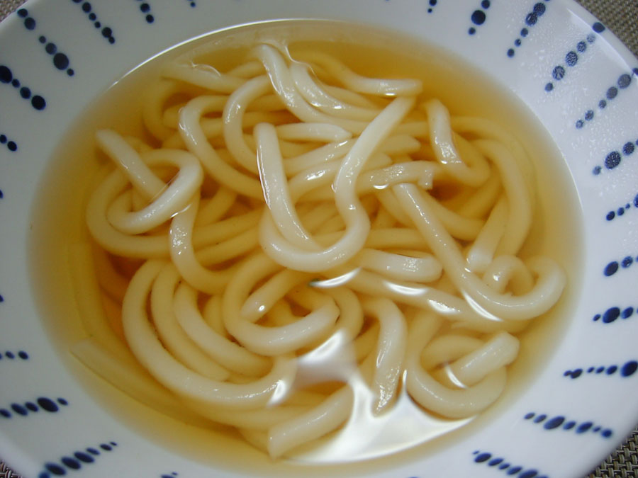 素うどん