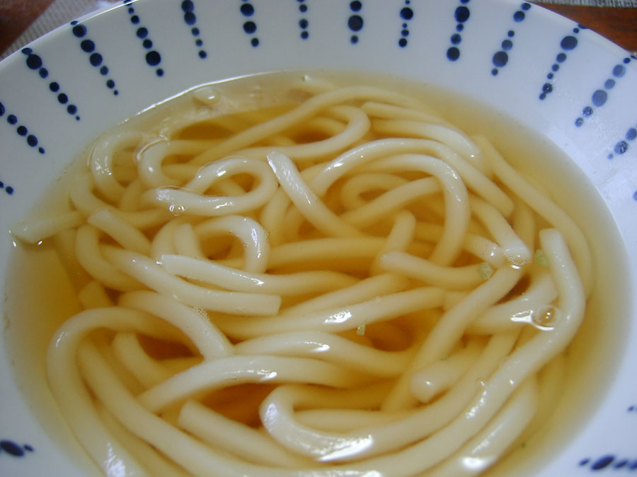 素うどん