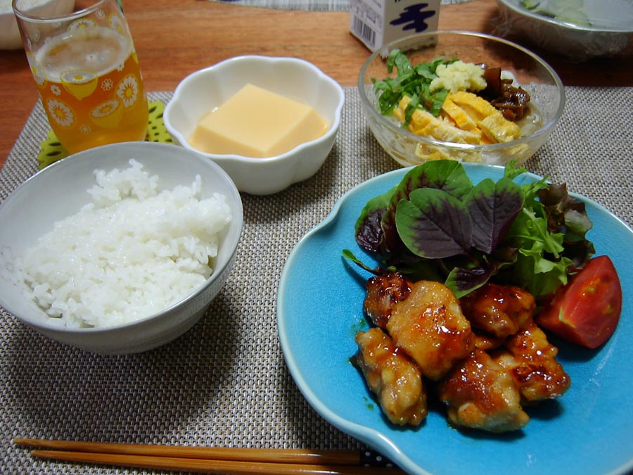 鶏肉の照り焼き