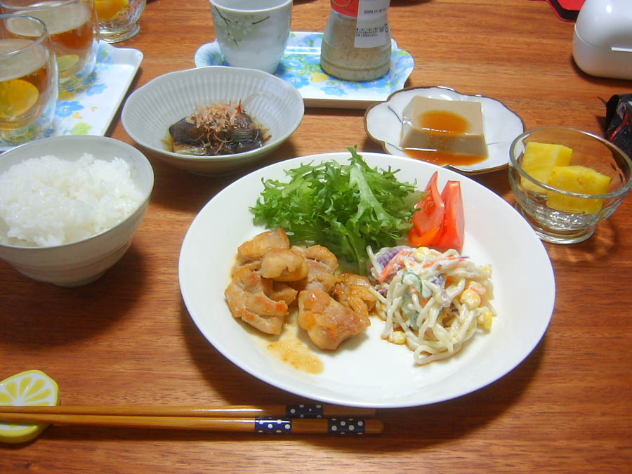 鶏肉の照り焼き