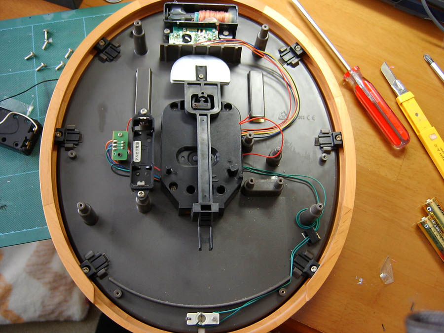 電波時計の故障修理