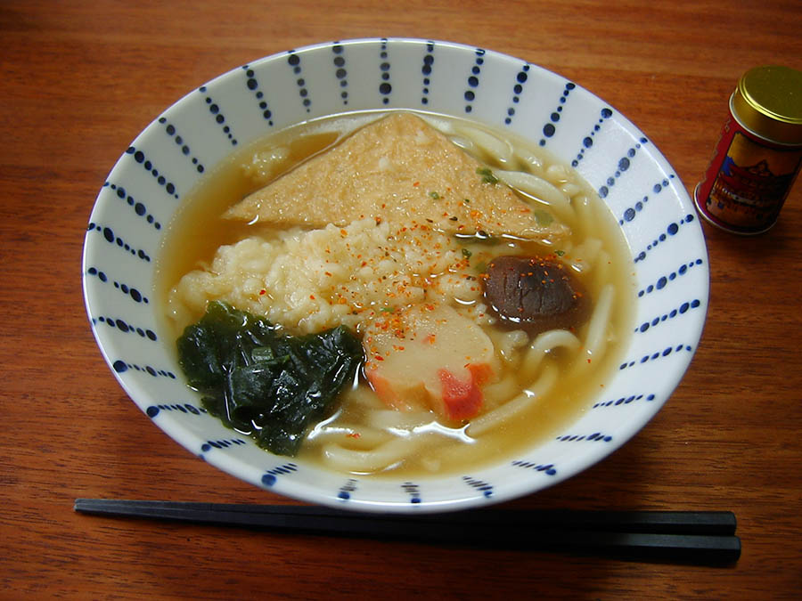 えび天鍋焼きうどん