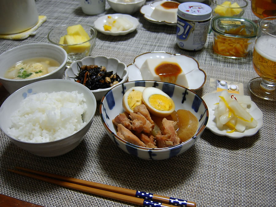 鶏肉と大根の煮物