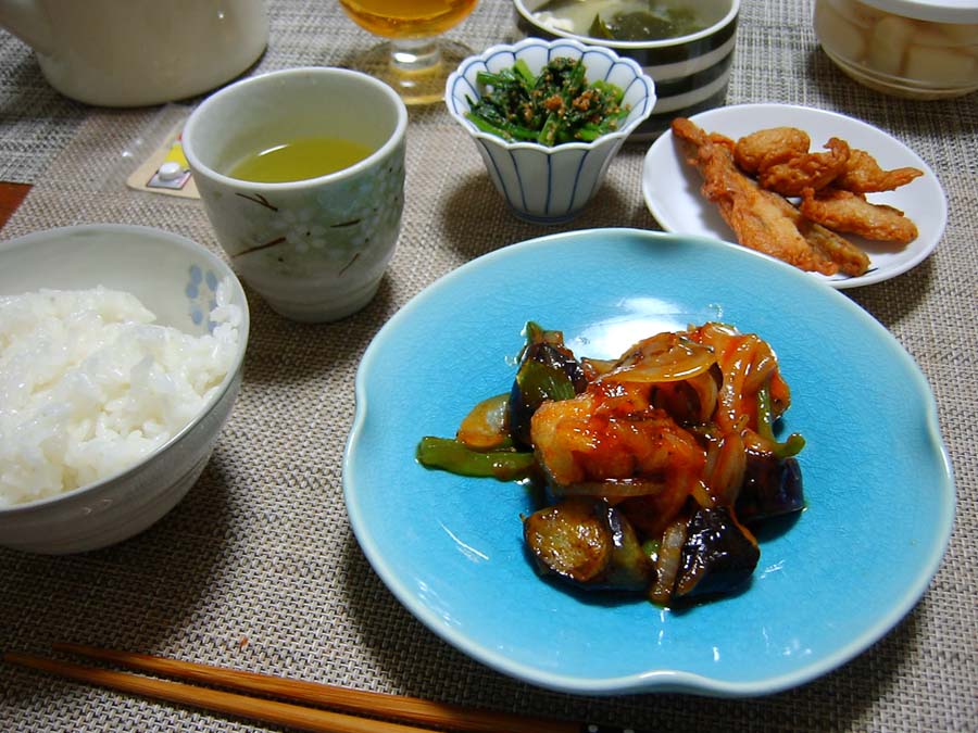 野菜が美味しい甘辛ヤンニョムチキン